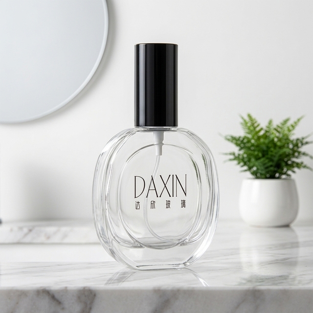 30ml Oval Glass Perfume Bottle Factory Wholesale Empty Perfume Bottles with Packaging