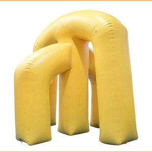 Bunker de paintball gonflable durable, forme M Millennium, obstacle gonflable pour terrains extérieurs - Product Image 1
