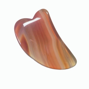 แผ่นกัวซาอาเกตสีแดงธรรมชาติ อุปกรณ์เสริมความงาม ปรับแต่งได้ - Product Image 6