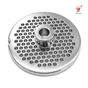 Disque de broyeur à viande en acier inoxydable Evsc, 82 mm, trou central de 11,3 mm, accessoire de broyage pour robot culinaire - Product Image 3
