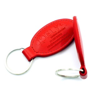Cá nhân da Keychain nhân viên Phúc lợi quà tặng cho đội xây dựng - Product Image 1