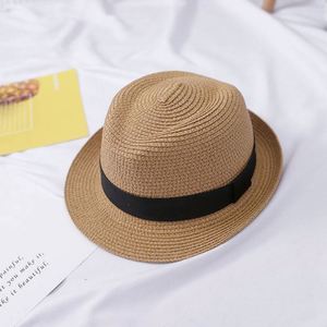 New Design Trendy Sombrero Panama Straw Hat Breathable Comfort Unisex Summer Beach Cycling Ski Sports Image Style Wholesale - Product Image 3