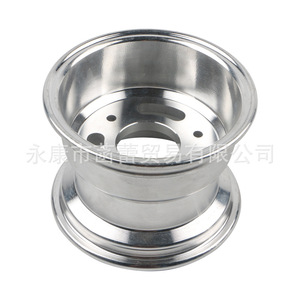 Ruedas de Aleación de 6 Pulgadas con Llantas de 3 Orificios para Go-Kart y Mini Avión Hechos en Casa, Accesorio para ATV y UTV - Product Image 1