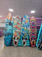 Planche de paddle gonflable sur mesure OEM pour la pêche et les sports nautiques – Grande planche de stand-up paddle pour la course