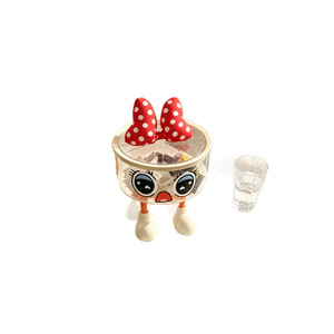 Cute Cartoon Transparent Cosmetic Storage Box With Lid 5L Makeup Organizer Pen Holder Gift - Product Image 5