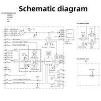 Carte amplificatrice de valve proportionnelle hydraulique série Vickers EEA-PAM 24VDC EEA-PAM-535 EEA-PAM-570 avec fonction CAN-Bus