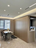 CUNYANG Panneaux muraux de fond décoratifs verticaux flexibles de haute qualité Placage de bois de charbon de bois de bambou