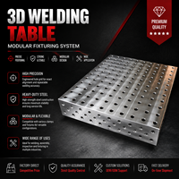 Plateforme de soudage 3D modulaire de haute précision, kit complet de serrage, table de soudage flexible anti-déformation
