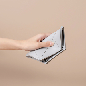 カスタムロゴ六角形食器マット折りたたみ式滑り止めボウルパッドシリコンパッド火傷防止ポットカップコースターシリコン断熱パッド - Product Image 6