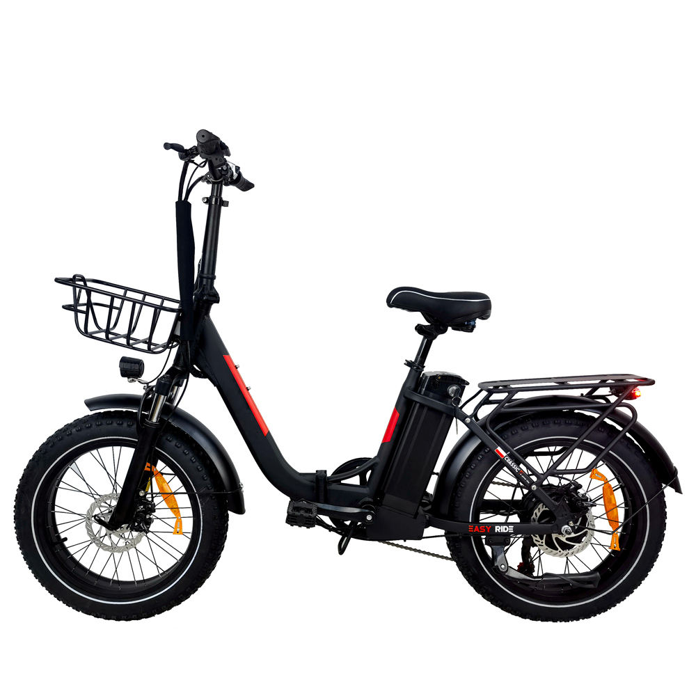 Alibaba 20 Inch Electric Folding Bike 500 Watt Portable Ebike Lcd