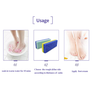 Free Shipping <b>Callus</b> <b>Remover</b> <b>Tool</b> Disposable PU Pumice Pads for Foot Cleaning - Product Image 6
