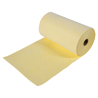 Rouleau absorbant d'huile pour atelier, garage, marine, contrôle des déversements, tapis absorbant robuste avec feuilles perforées pour une déchirure facile