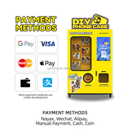 Mesin Pencetak Casing HP Otomatis Laris Manis, Peralatan Vending Otomatis, Mesin Vending Casing HP Kustom DIY