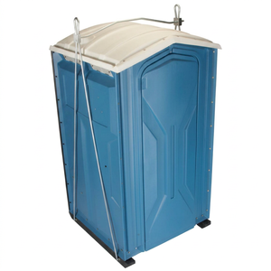 Cabine de toilettes publique portable, durable et écologique de qualité supérieure, solution de toilettes mobiles en plastique pour événements extérieurs et appartements - Product Image 1