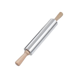 Non Stick Eco-friendly Aluminum <b>Rolling</b> <b>Pin</b> Dough Roller for Baking Pizza Pastry Heavy Duty Kitchen Baking Tool - Product Image 6