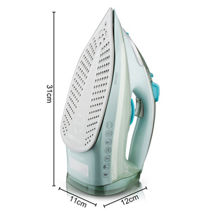 Fer à vapeur électrique 2400W, puissant, avec plaque en céramique, contrôle du thermostat et fonction de vapeur verticale - Product Image 3