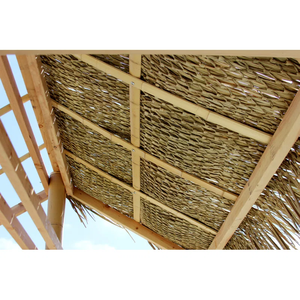 Stellen Sie umwelt freundliche <span class=keywords><strong>Palm</strong></span> Thatch Fliesen für Beach Hotel oder Resort Outdoor Ess bereiche Garten bau <span class=keywords><strong>Palm</strong></span> Thatch her - Product Image 6