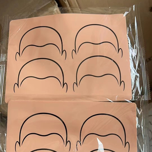 SMP Micropigmentation <b>Practice</b> Skin Silicone Scalp Tattoo <b>Pad</b> Hairline Pattern Training Supplies - Product Image 2