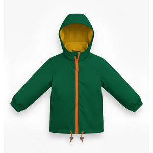 Chaqueta Impermeable y Cortavientos para Niños, con Capucha, Cierre <span class=keywords><strong>de</strong></span> Cremallera, Bordado <span class=keywords><strong>de</strong></span> Nailon, Ropa <span class=keywords><strong>de</strong></span> Lluvia Resistente para Exteriores - Product Image 2