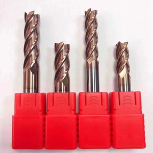 ราคาขายส่งสำหรับการสั่งซื้อจำนวนมาก ดอกกัดโซลิดคาร์ไบด์เคลือบ 4F AlTiN แบบ 4 ฟลุต สำหรับเหล็กกล้าไร้สนิม - Product Image 3
