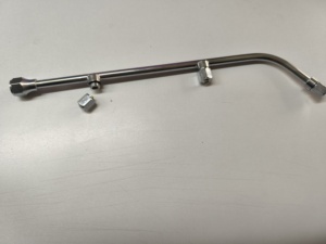 Вертикальный распылительный стержень из нержавеющей стали и латуни - Product Image 3