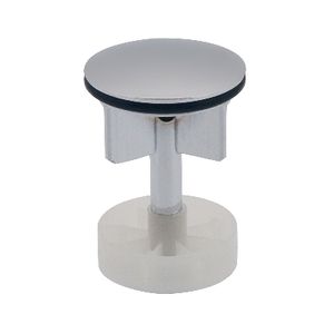 Bouchon de vidange escamotable LUX en laiton chromé de 1 pouce pour réparation de robinet d'évier - Product Image 1