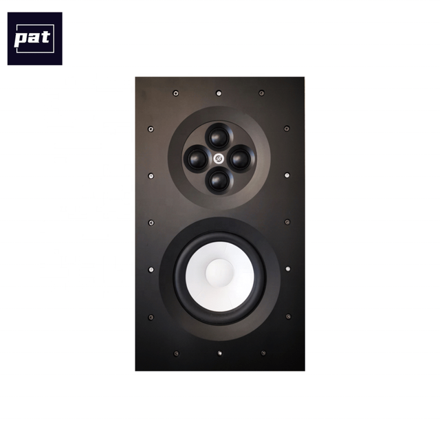 PAT LS0017F 6.5inch Inwall Speaker for Customised Installation Home Cinema Loudspeaker Ceramic Cone Aluminum Panel Speakers