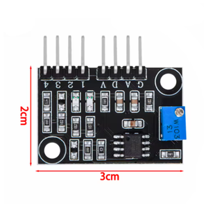 חיישן מפלס נוזלים, חיישן זיהוי מפלס נוזלים, מודול חיישן ניטור מפלס מים - Product Image 3