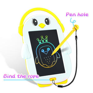 Хорошее качество, оптовая продажа, мультяшный рисунок, ЖК-почерк, Детская цветная Раскрашенная вручную доска для раннего образования - Product Image 4