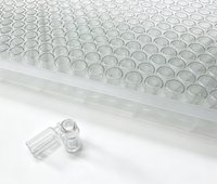 Flacons en verre stériles de 10 ml, flacon en verre borosilicate, conteneur d'emballage