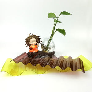 ألواح سقف بلاستيكية مموجة من البولي كربونات الشفاف بسعر مصنع منخفض - Product Image 4