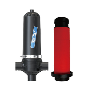 Filtre à disque de lavage à contre-courant automatique à basse pression de type T de 2 pouces pour l'irrigation et la filtration de l'eau du jardin agricole - Product Image 1