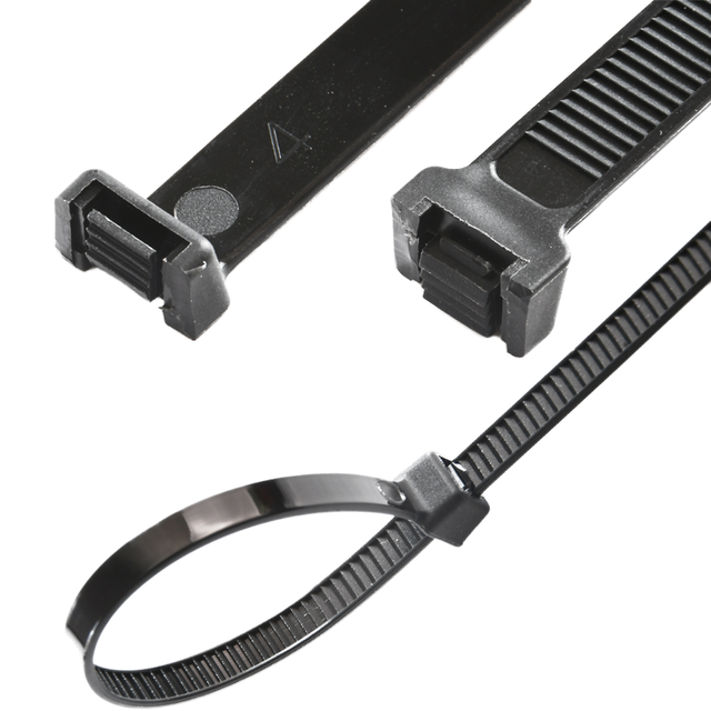 UV Resistant Cable Ties Flame Retardant Cable Ties High Temperature Nylon Solar Panel Wholesale Cable Tie Manufacturer