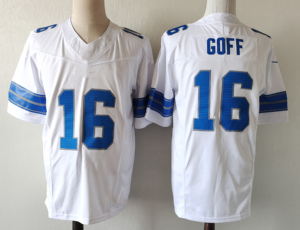 Nouveaux maillots de football américain personnalisés pour hommes de l'équipe de Detroit 2025 – Tenues brodées et cousues # 97 # 14 # 26 # 20 # 58 # 16 - Product Image 2