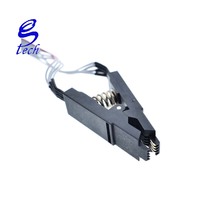 Clip SOIC8 + 1.8V EEPROM Flash BIOS USB programmeur SPI mémoire Flash SOP8 à DIP8 Kit de brûleur SOP8 DIP8 adaptateur + adaptateur SOIC8