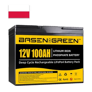 BASEN 12.8V 12v 100ah 200ah 230ah 300ah Lifepo4 Battery pack with BT