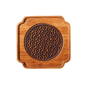 Bamboo Teapot Holder Square Metal Filter Dry <b>Tea</b> Tray For Kung Fu <b>Tea</b> <b>Set</b> Home Use - Product Image 5