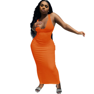 Abito Casual con Logo Personalizzato, Vestito da Cerimonia <span class=keywords><strong>Senza</strong></span> <span class=keywords><strong>Maniche</strong></span> Estivo per Donna, Abbigliamento Femminile all'Ingrosso - Product Image 3