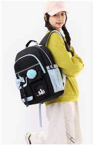 Primary Middle <b>School</b> Student <b>School</b> Bags Girls Cartoon <b>Large</b> Capacity Nylon <b>Backpack</b> Fashion Teens Daily Use Bookbag Sac - Product Image 6