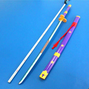 <span class=keywords><strong>2022</strong></span> Offre Spéciale Version populaire 1 pièce Zoro violet épée ABS bambou <span class=keywords><strong>Katana</strong></span> épées pour Cosplay - Product Image 3