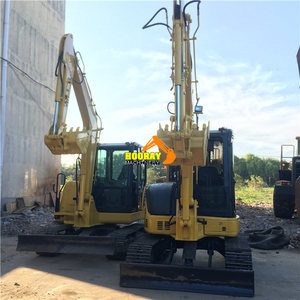 Mini-excavatrice Komatsu PC56-7 d'occasion, très demandée, avec peu d'heures de fonctionnement, excellent prix, à vendre - Product Image 6