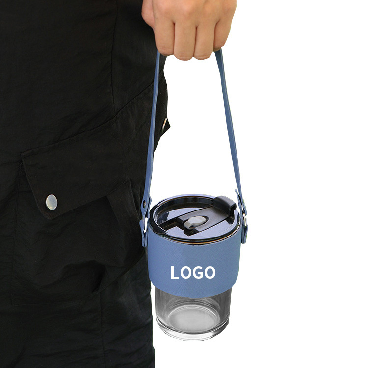 PU Leather Coffee Cup Sleeve Custom