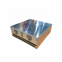 860mm En Aluminium Boîte À Outils de tiroir avec Serrure et Diapositives pour Ute Auvent Camping-Car Boîte à Outils Tiroir adapté pour le ramassage et camion