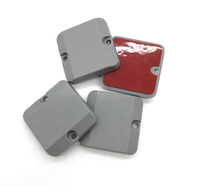 Étiquettes ABS RFID NFC ou UHF, pour le suivi ou la gestion de Position, 42x42mm, 100 pièces