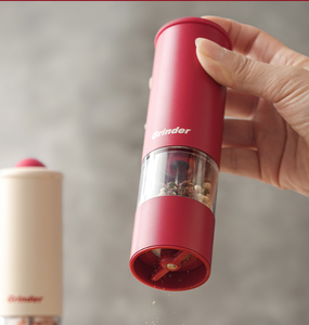 2026 Wholesale Electric Pepper Salt <b>Grinder</b> Adjustable Coarseness Automatic Spice Mill One Hand Operation Food Grade Kitchen Too - Product Image 4