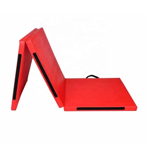 Tapis de <span class=keywords><strong>gymnastique</strong></span> de Fitness à trois volets 5cm d'épaisseur PVC/toile tapis de <span class=keywords><strong>gymnastique</strong></span> d'aérobic d'exercice de Sport pour des utilisations de <span class=keywords><strong>gymnastique</strong></span> et de Sport - Product Image 2
