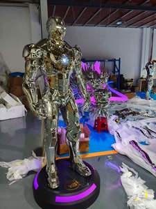 Escultura Realista <span class=keywords><strong>de</strong></span> <span class=keywords><strong>Superhéroes</strong></span> <span class=keywords><strong>de</strong></span> <span class=keywords><strong>Marvel</strong></span> <span class=keywords><strong>y</strong></span> <span class=keywords><strong>DC</strong></span> en Fibra <span class=keywords><strong>de</strong></span> Vidrio, Estatua <span class=keywords><strong>de</strong></span> Resina <span class=keywords><strong>de</strong></span> Tamaño Real para Exhibición en Escaparates, Fiestas <span class=keywords><strong>y</strong></span> Decoración - Product Image 6