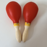 China Factory Direct 10-Inch Plastic Baby Maracas Hot Sale Kids' Toy