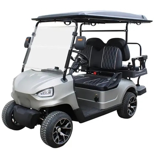 Carrito de Golf con Batería de Litio de Nueva Energía, Carro de Caza con Estructura de Acero de Alta Resistencia, 5-6 Asientos, 30-50 km/h, 70-90 km de Autonomía, Multifuncional - Product Image 1