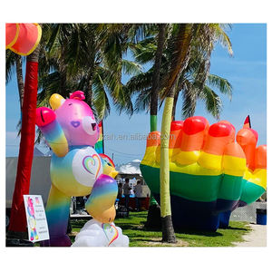Modelo de mano inflable con forma de amor para decoración, promoción de Color, para el orgullo - Product Image 3